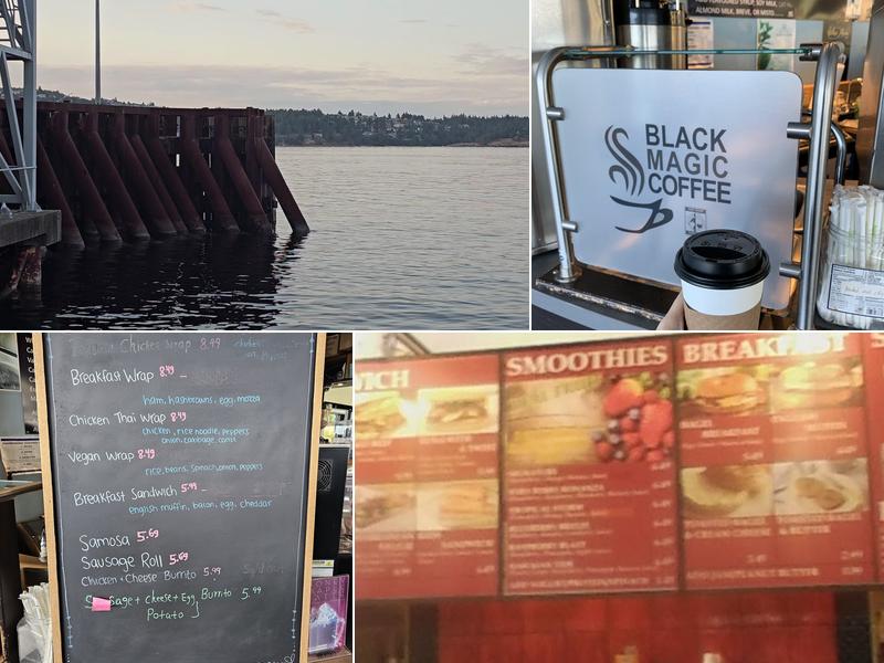 Black Magic Coffee Shop Menu