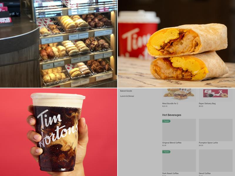 Tim Hortons Menu
