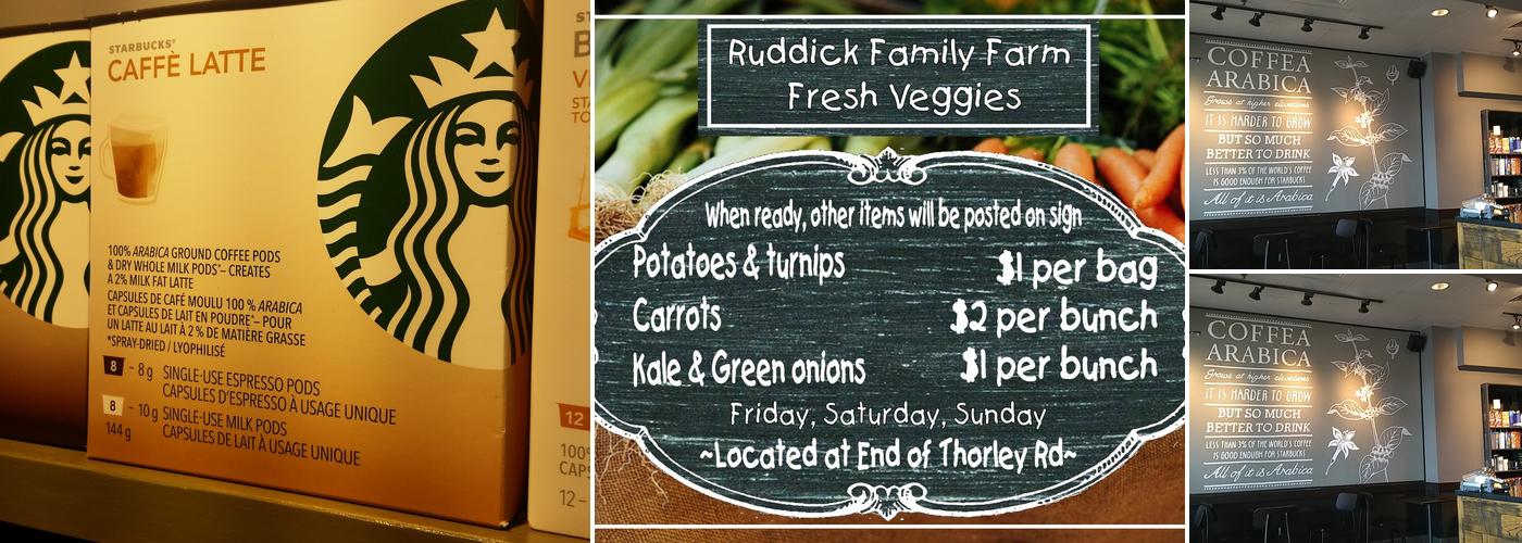Starbucks Menu