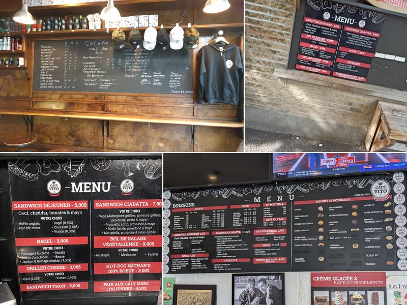 Café Vito Menu