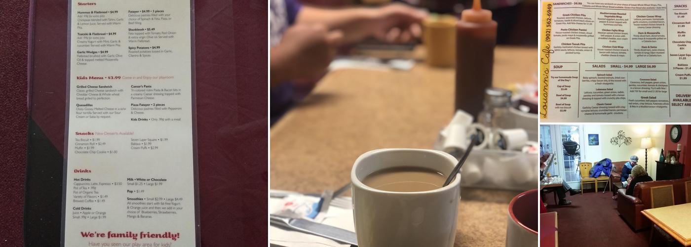 Louann's Café Menu
