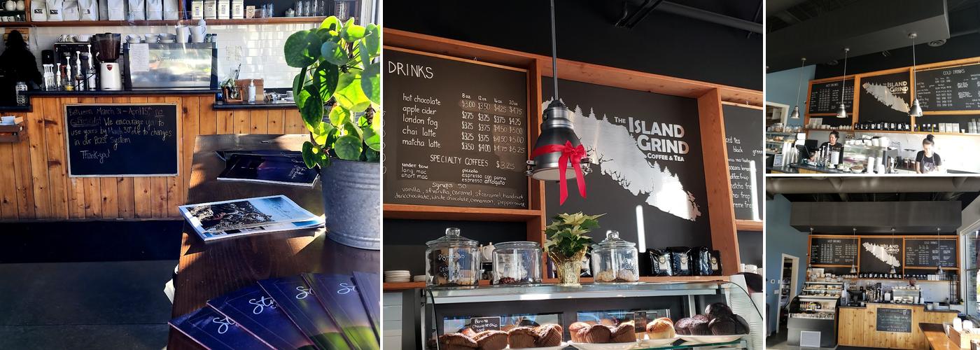 The Island Grind Coffee & Tea Menu