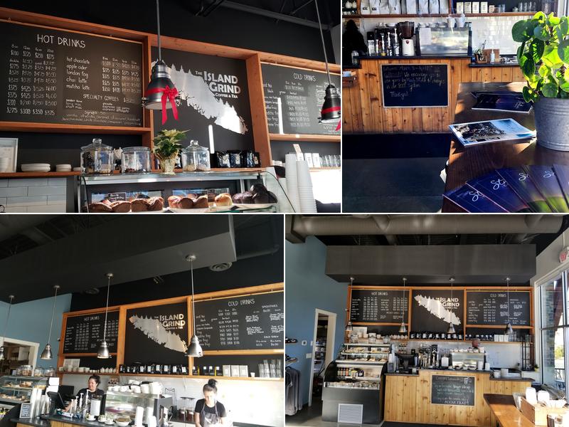 The Island Grind Coffee & Tea Menu