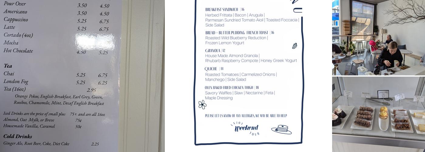 FrankieJo's Bakery Café Menu