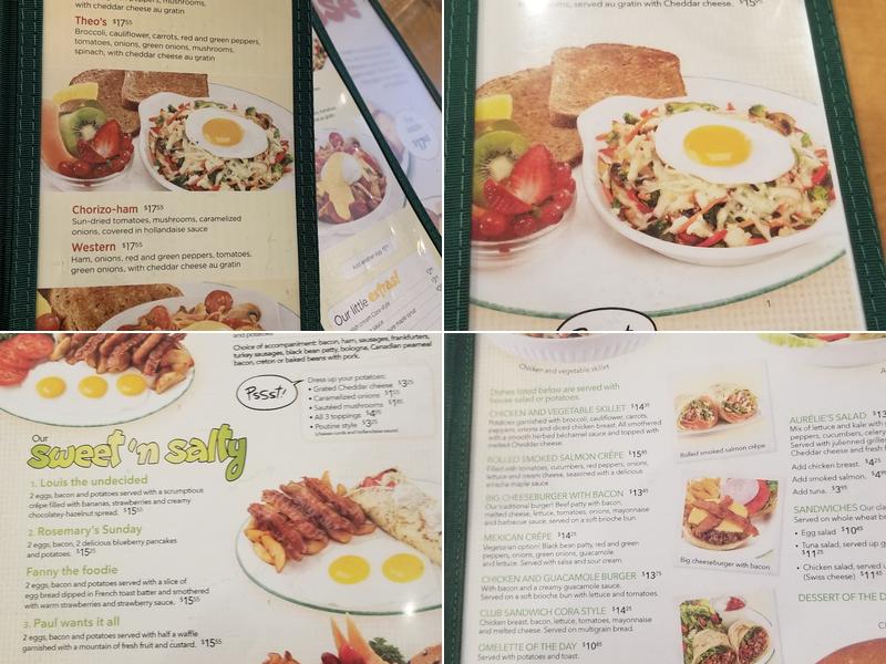 Cora Menu