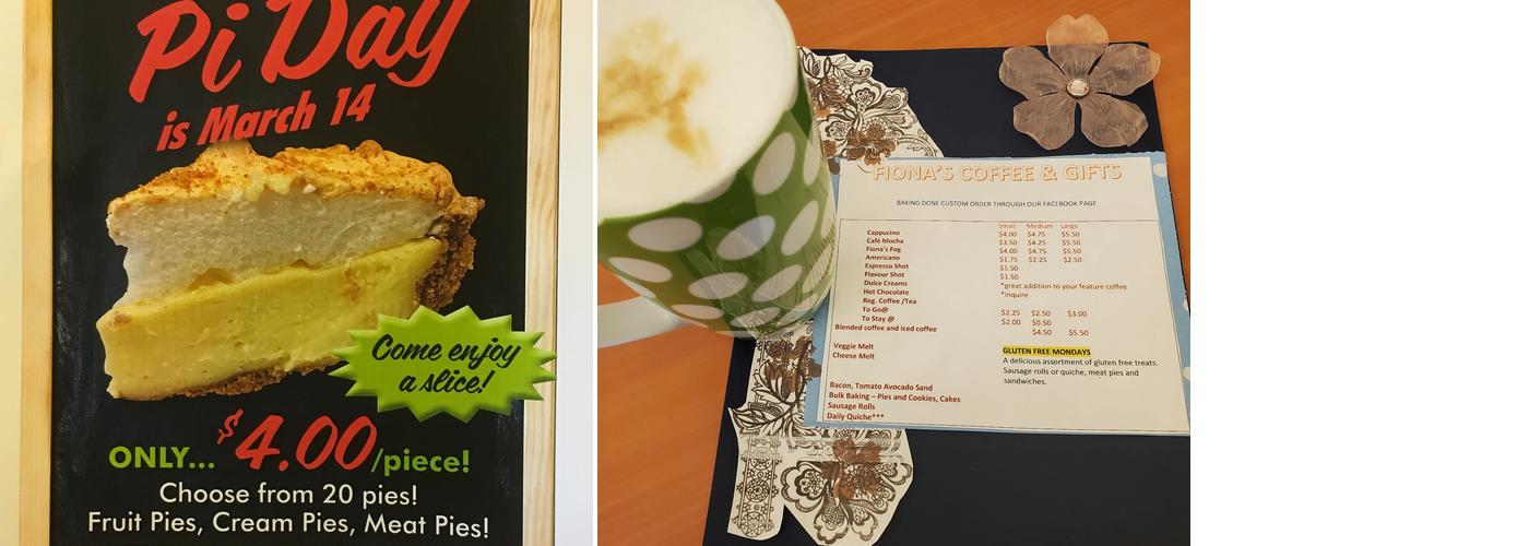 Fiona's Menu