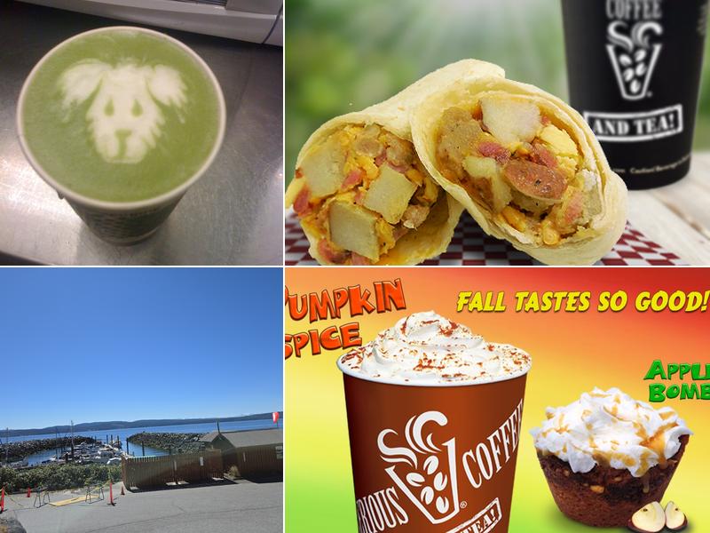 Serious Coffee Powell River Menu