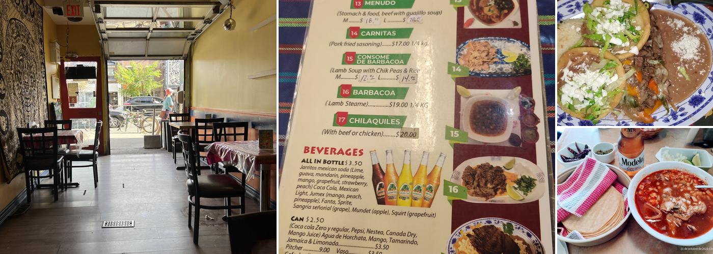 Hacienda Las Americas Menu