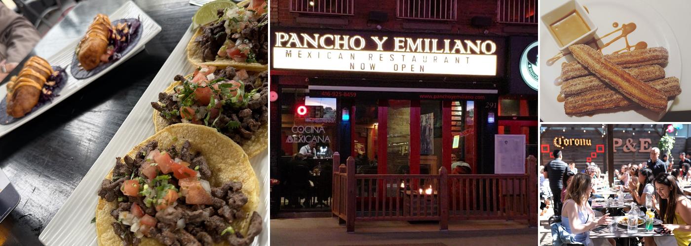 Pancho y Emiliano Menu