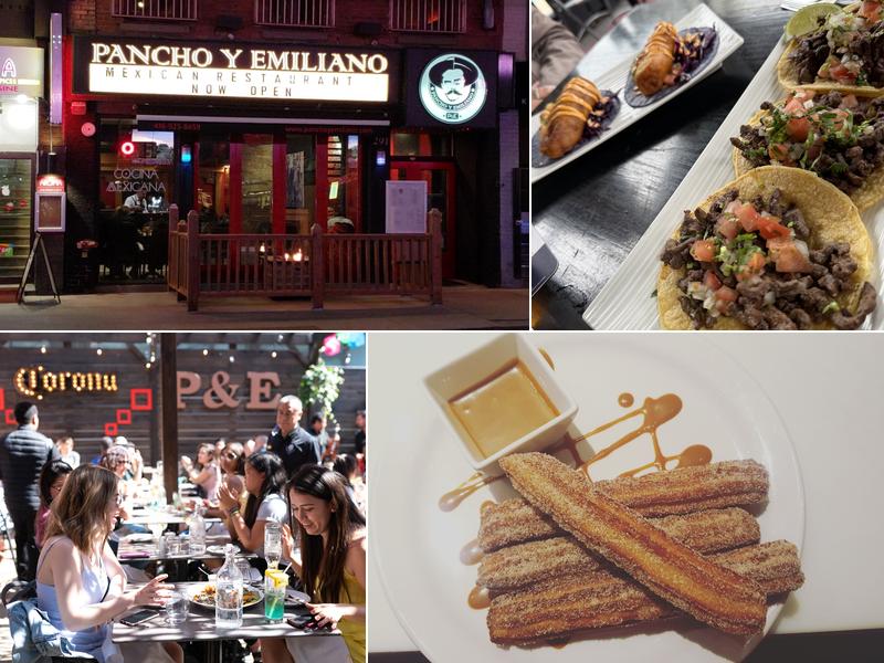 Pancho y Emiliano Menu