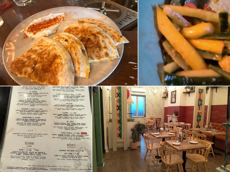 Escondite Drummond Menu