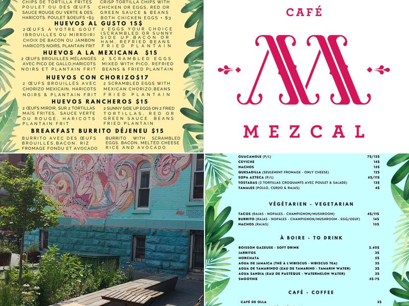 Café Mezcal Menu