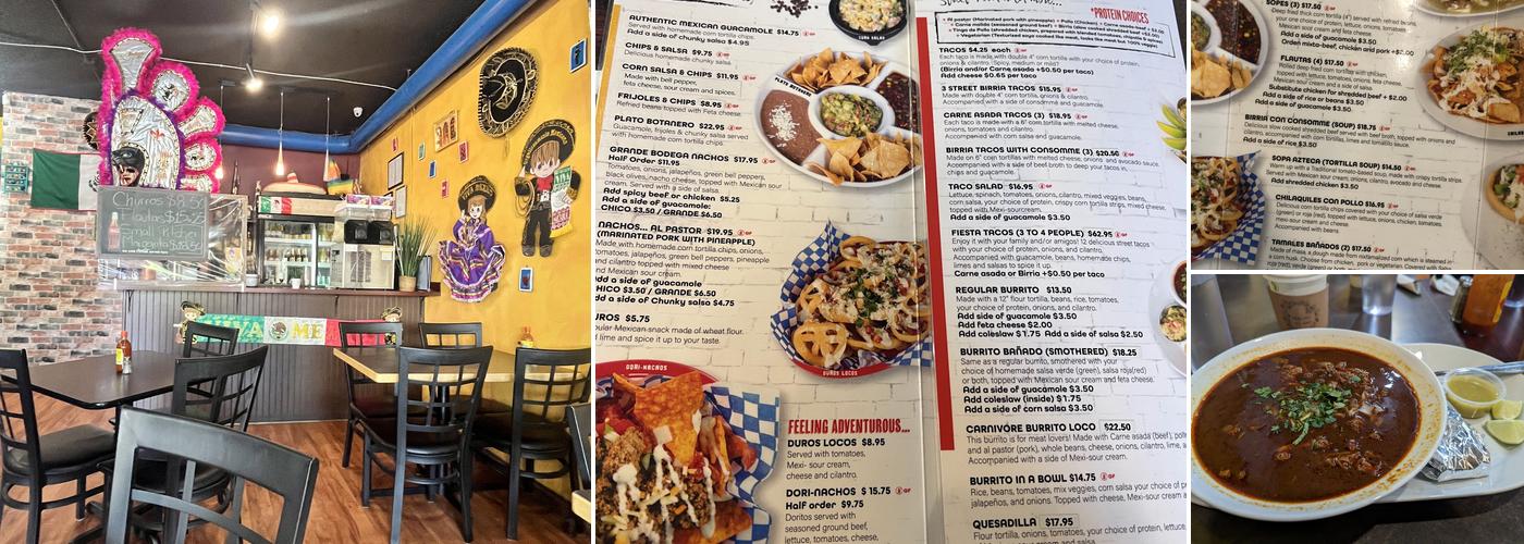 Bodega Mexican Restaurant Menu