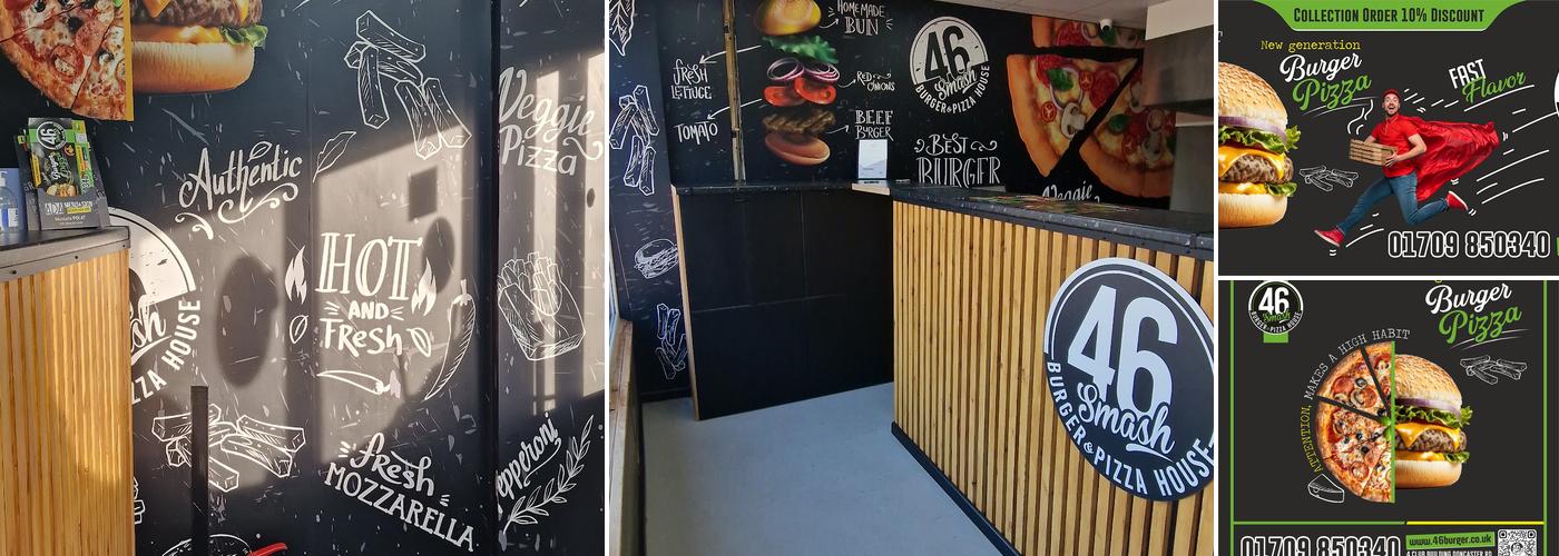 46 Smash Burger & Pizza House Menu