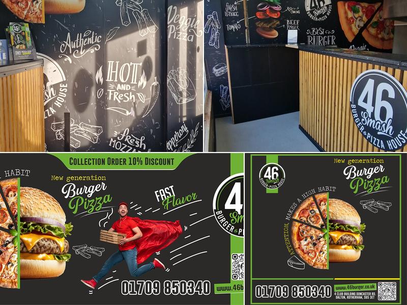 46 Smash Burger & Pizza House Menu