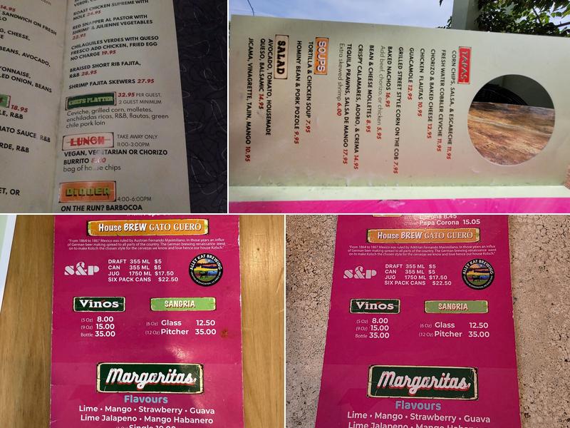 Salt & Pepper Menu