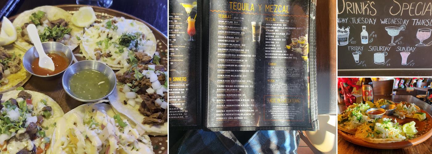 TACOS MEXICO MACLEOD Menu