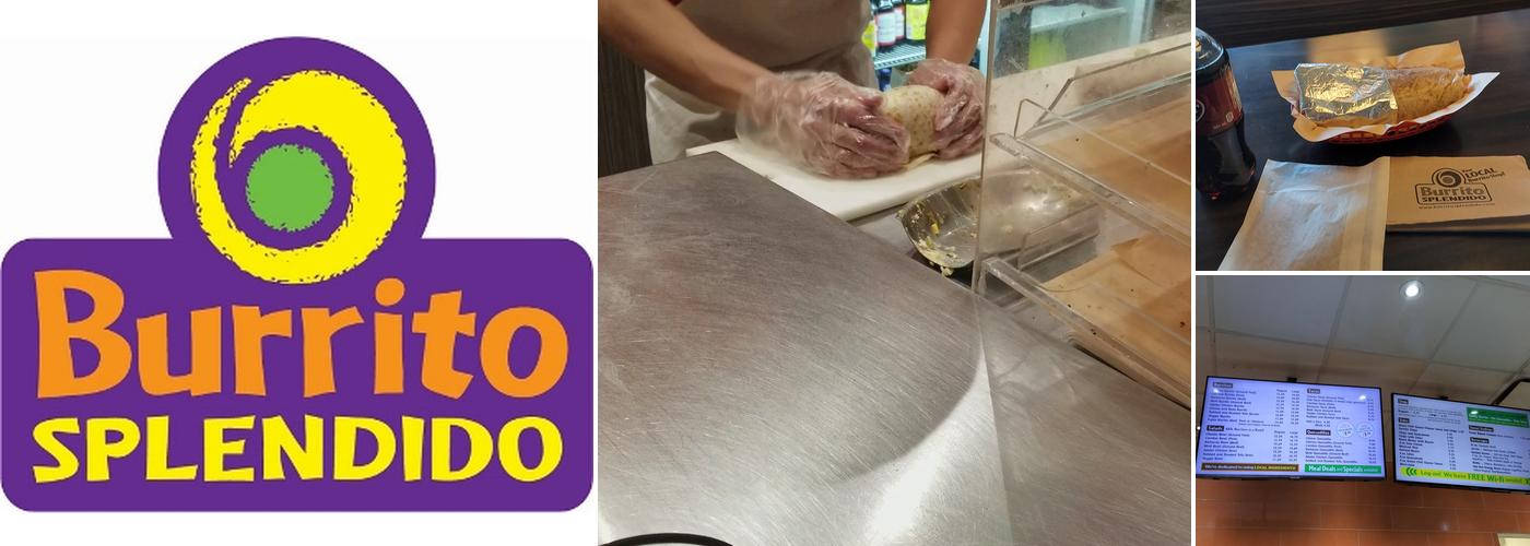 Burrito Splendido Menu