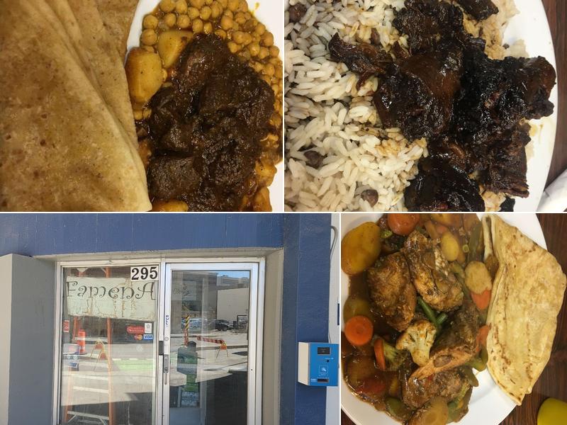 Famenas Famous Roti & Curry 295 Garry St, Winnipeg