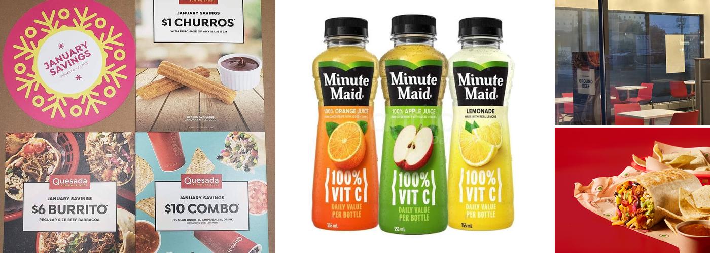 Quesada Burritos & Tacos Menu