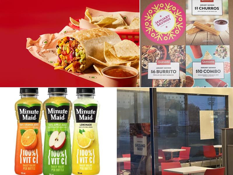 Quesada Burritos & Tacos Menu