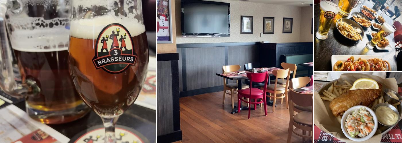 3 Brasseurs - Laurier Menu
