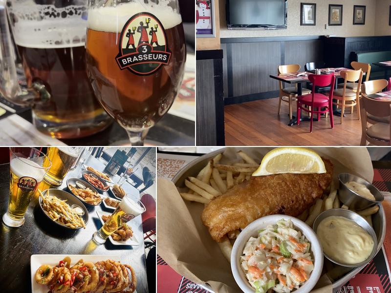 3 Brasseurs - Laurier Menu