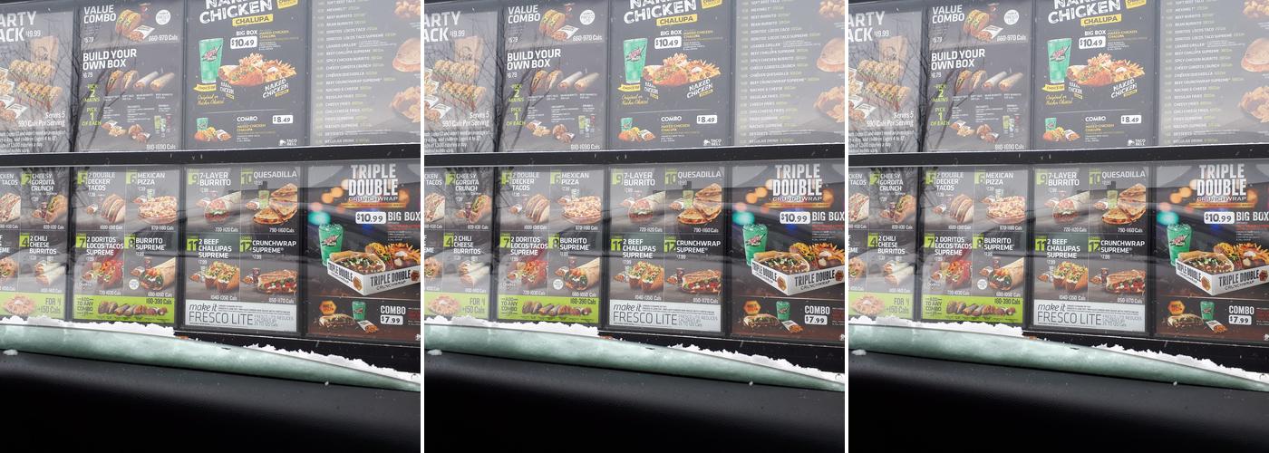 Taco Bell Menu