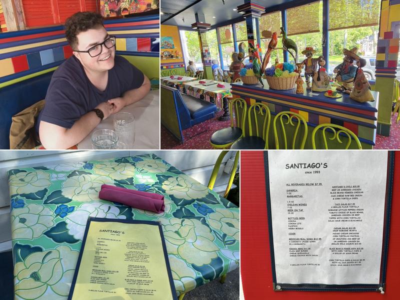 Santiago's Cafe Menu