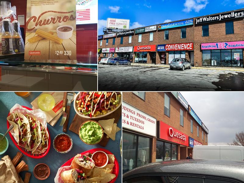 Quesada Burritos & Tacos 331 Bayfield St, Barrie