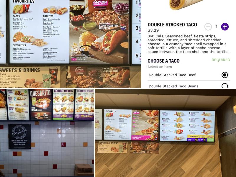 Taco Bell Menu