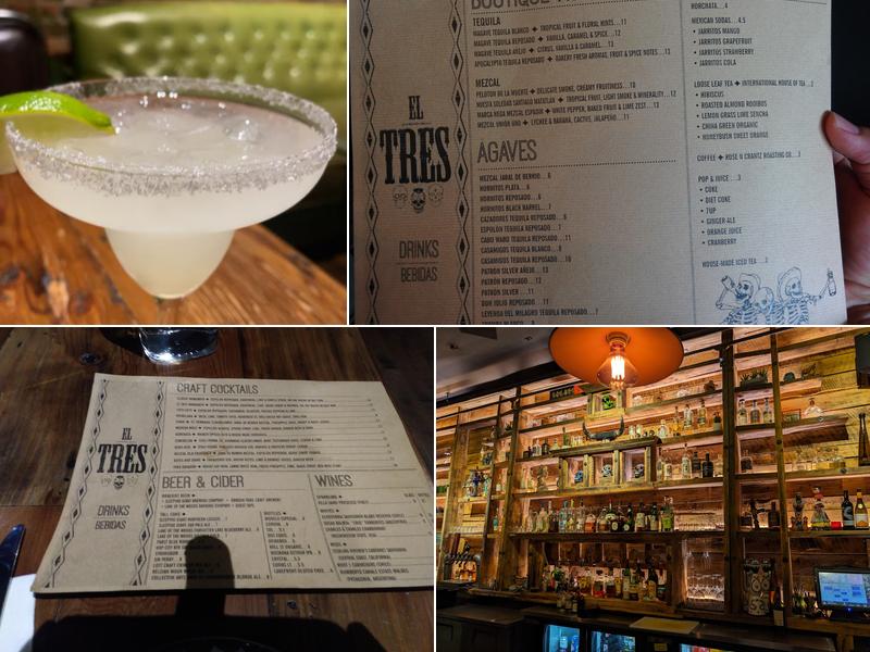 El Tres Menu