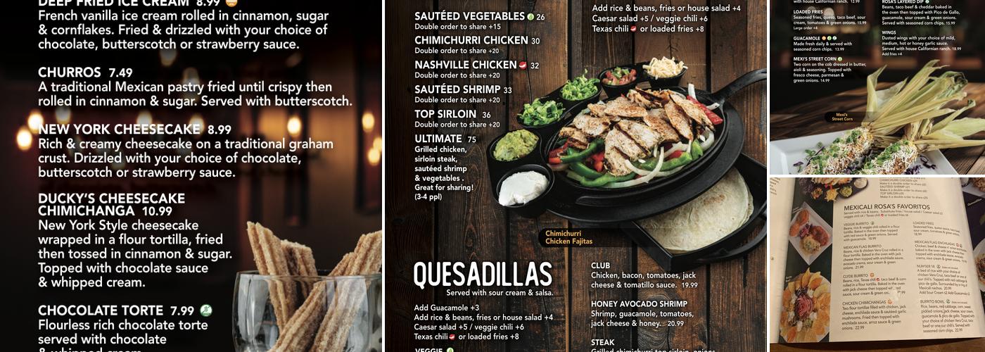 Mexi's Menu