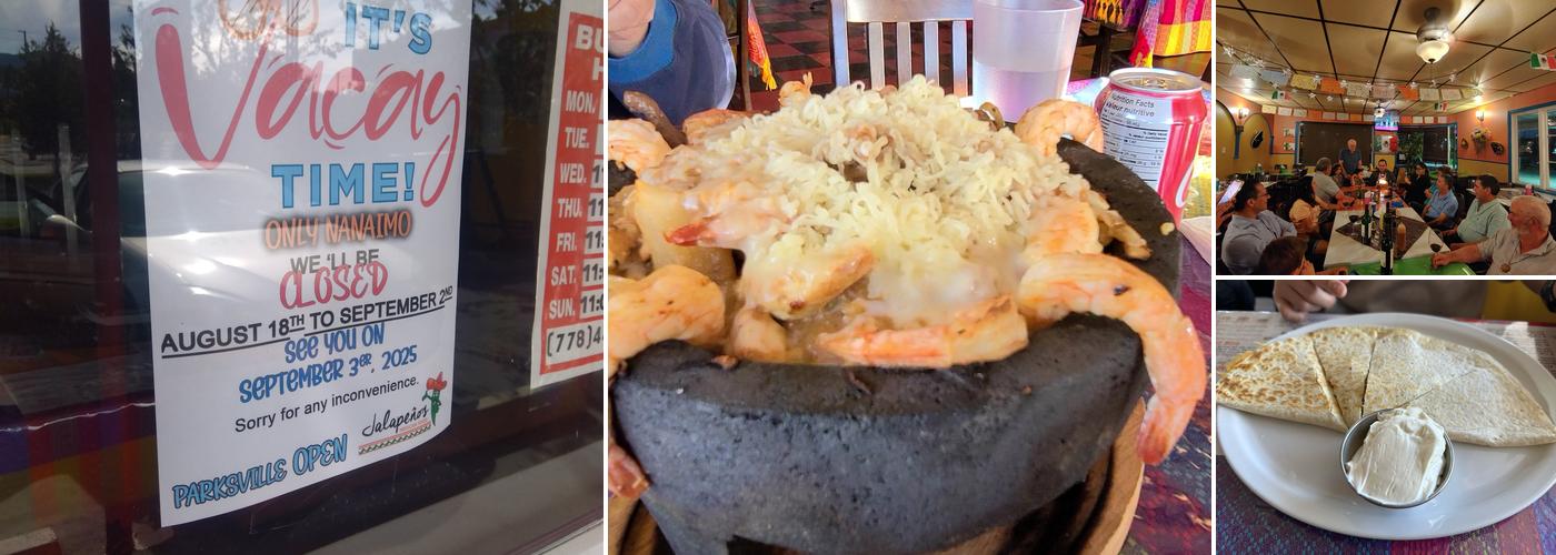 Jalapeños Mexican Food Menu