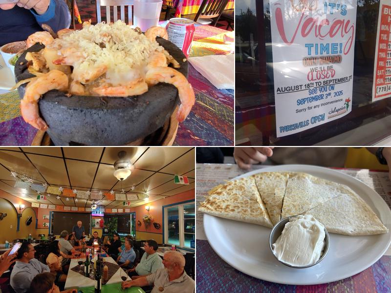 Jalapeños Mexican Food Menu