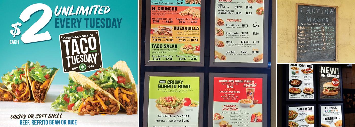 TacoTime Menu