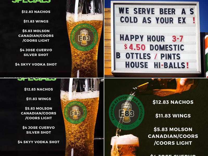 Euphoric83 Menu