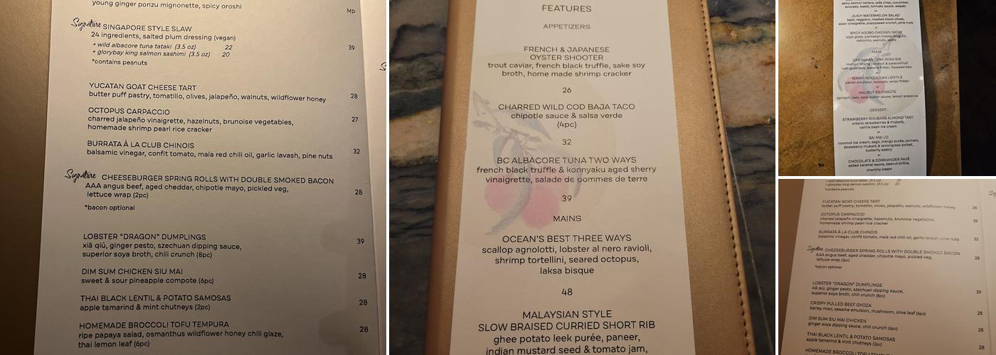 Lee Menu