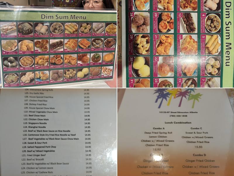 New Tan Tan‎ Menu