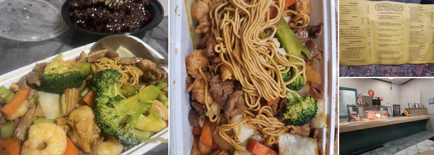 Le Chinois Express Menu