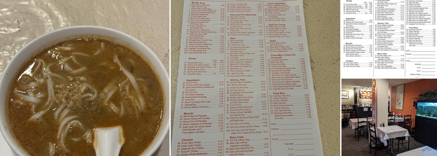 Spicy Noodle House Ltd Menu