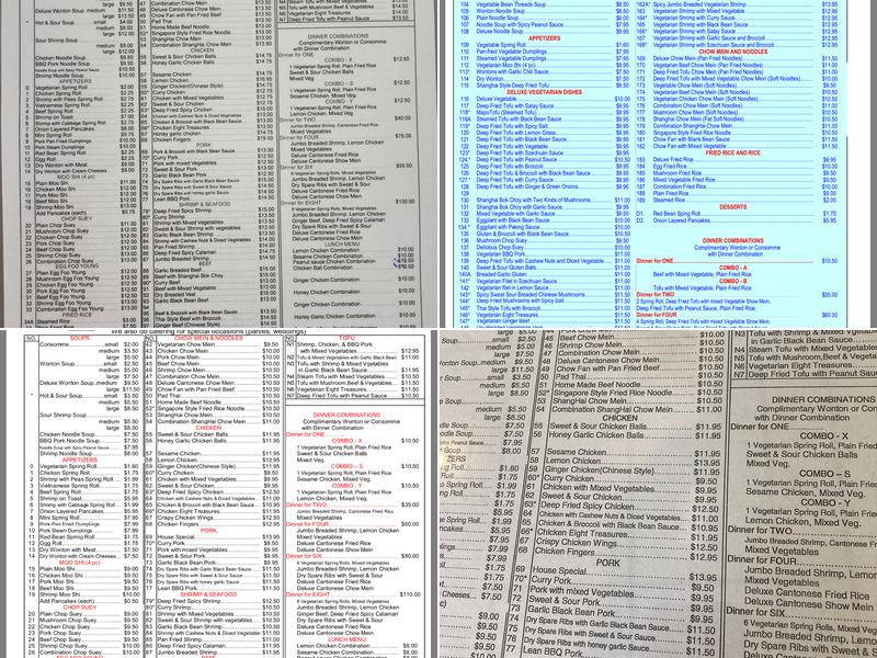 Spring Roll Restaurant Menu