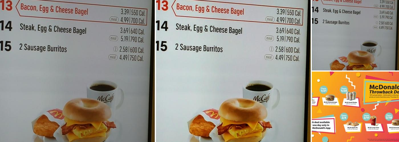 McDonald's Menu