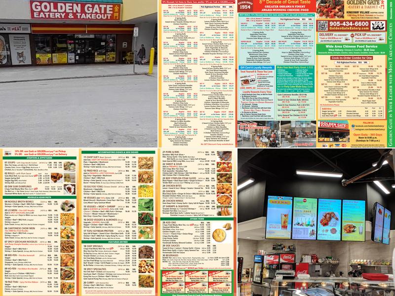 Golden Gate Eatery & Takeout Menu