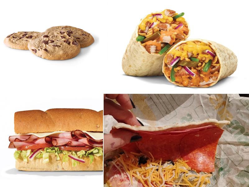 Subway Menu