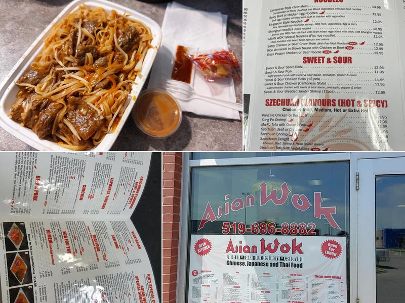 Asian Wok Menu