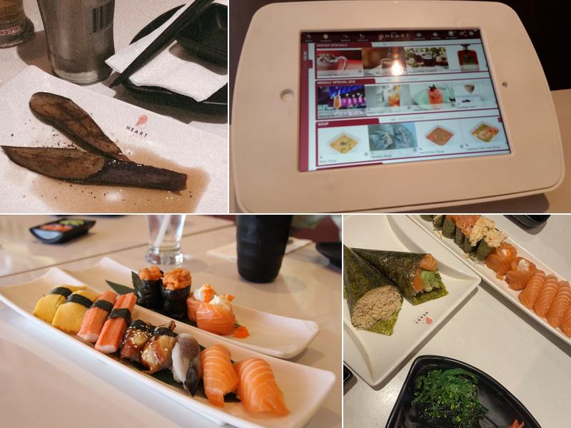 Heart Sushi Menu