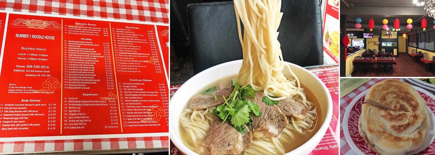 Number 1 Noodle House Menu