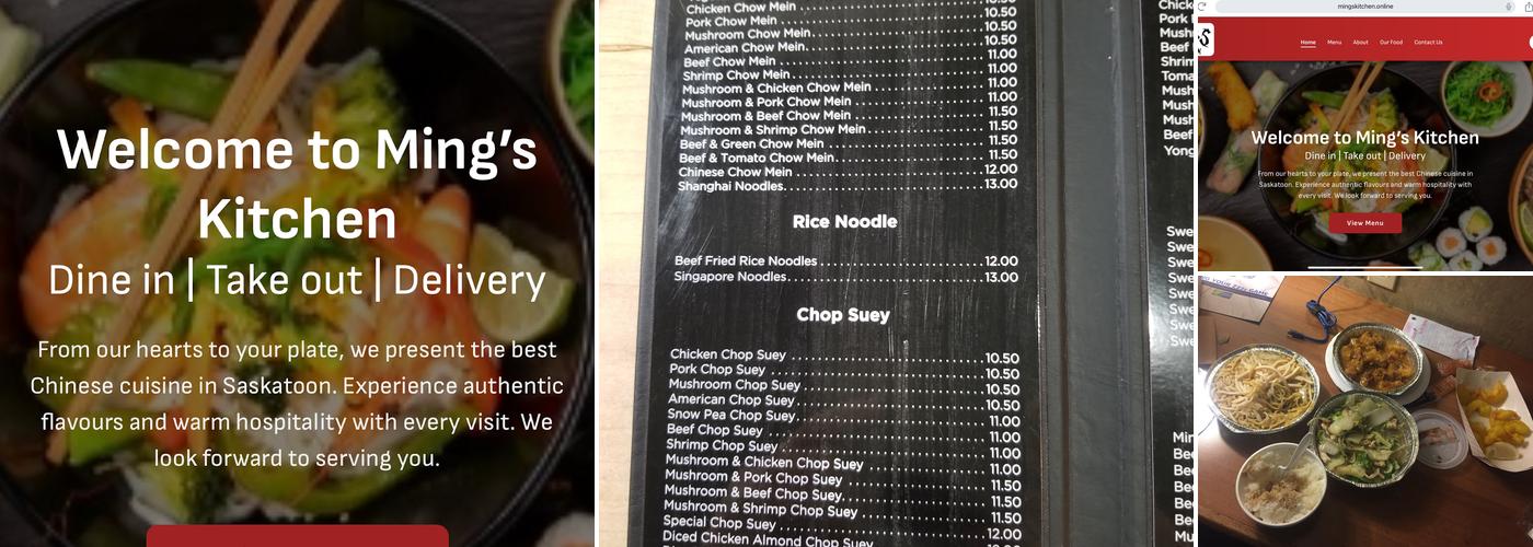 Ming's Kitchen Menu