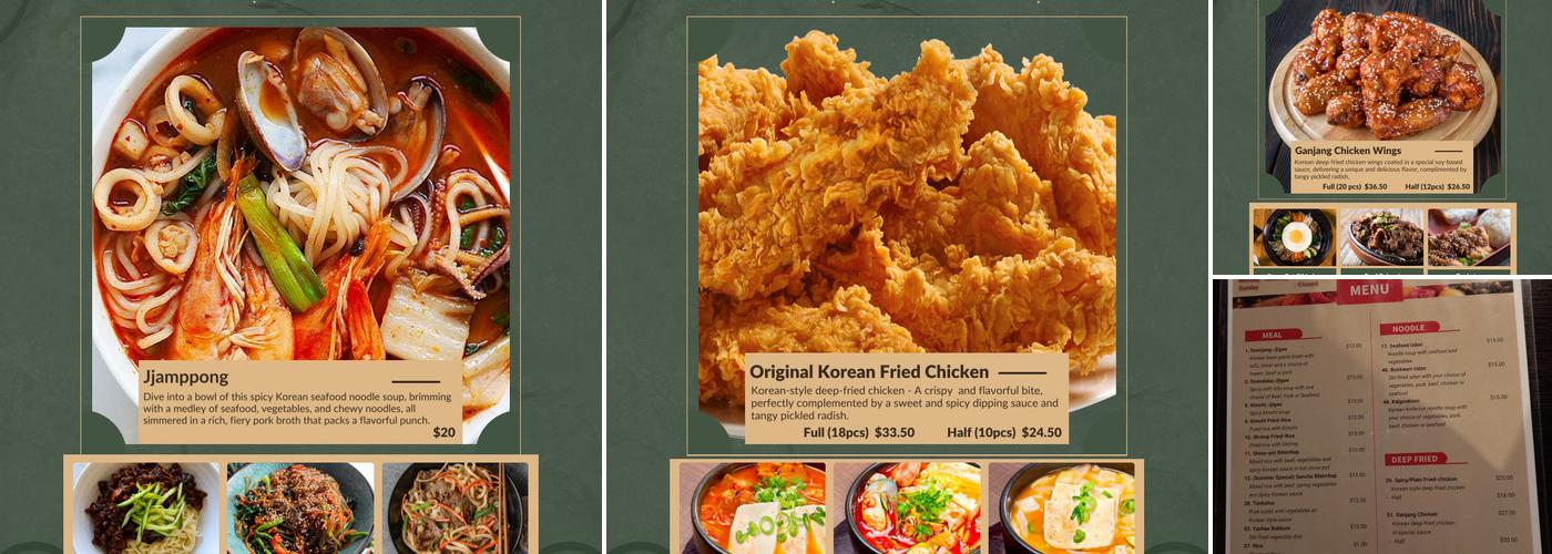 Diane's Kitchen Menu